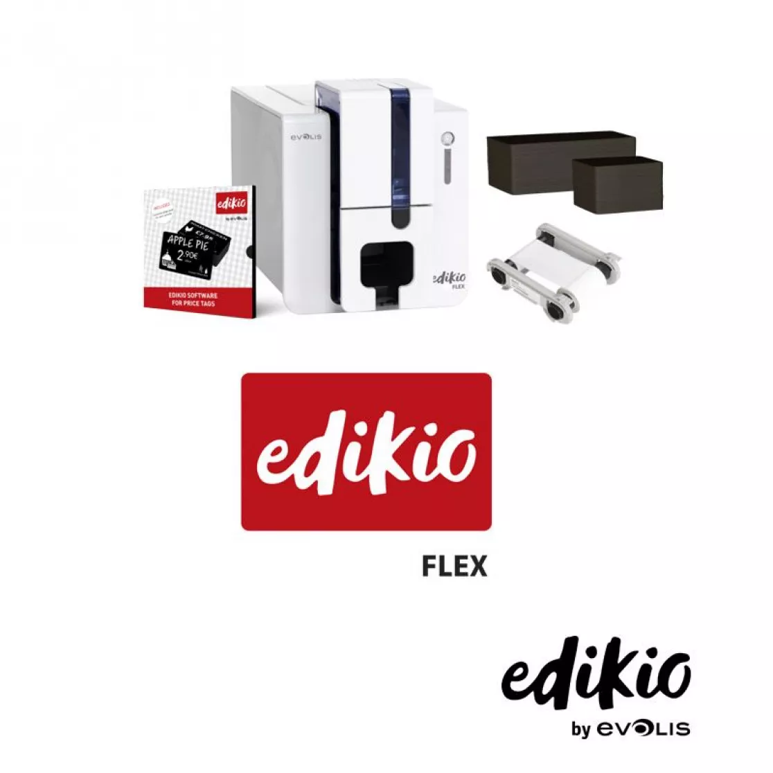 Evolis Edikio Flex Kartendrucker für Plastikkarten